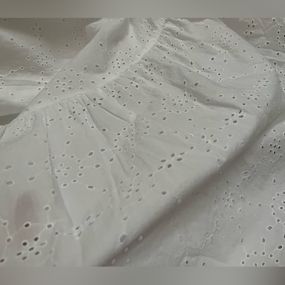 Lilly Pulitzer® Nicole Strapless Eyelet 100% Cotton Fully Lined w/Cotton dress - Picture 12 of 16